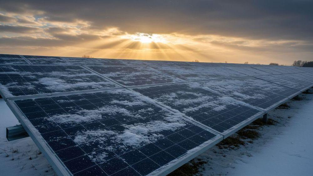 Belepte a hó a napelemeket, akkor most mit csináljunk?